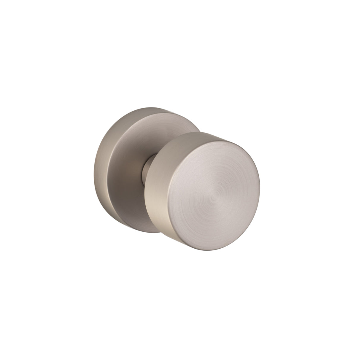 Zuperior Hardware Umbra satin nickel door knob. 2025 Interior home design for door hardware. Durable door hardware for residential use.