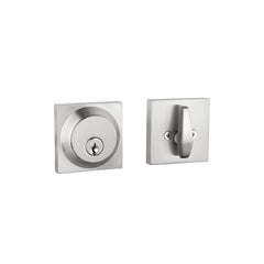 Solid Zuperior Hardware door deadbolt. Free shipping on all orders. Square door deadbolt for modern home disign.