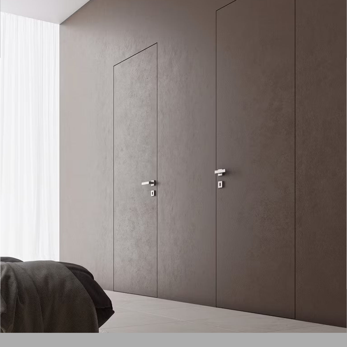 Ideal Door Hardware for Frameless Doors at different spaces