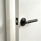 Prism Door Handles - Matte Black