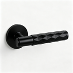 Prism Door Handles - Matte Black