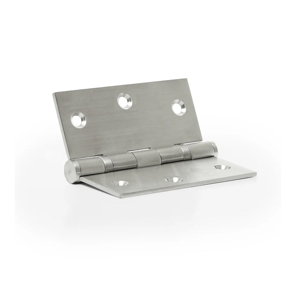 Experience the perfect blend of strength and precision with our 3.5" Square Corner Plain Bearing Mortise Hinge. This hinge is expertly machined for a precise installation and features a beveled inside leaf for a tight, clean closure. Made from robust, heavy-duty steel and furnished with stainless steel, rust-proof pins, it offers dependable support—holding up to 30 pounds per hinge. Free shipping on all Zuperior Hardware orders in the USA, Canada and Australia. the best choice for home door hardware replace