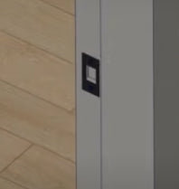Flush to wall door strike plate. Invisible door strike magnetic lock door latch
Zuperior Hardware Door Latch Privacy