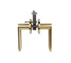 Yolo Privacy Door Handles - Satin Brass